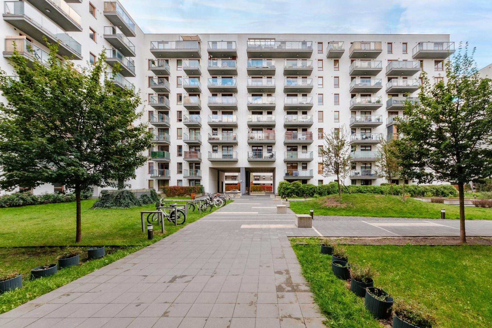 Studio Wola Apartament Kasprzaka - Wifi + Smart Tv Warszawa Eksteriør bilde